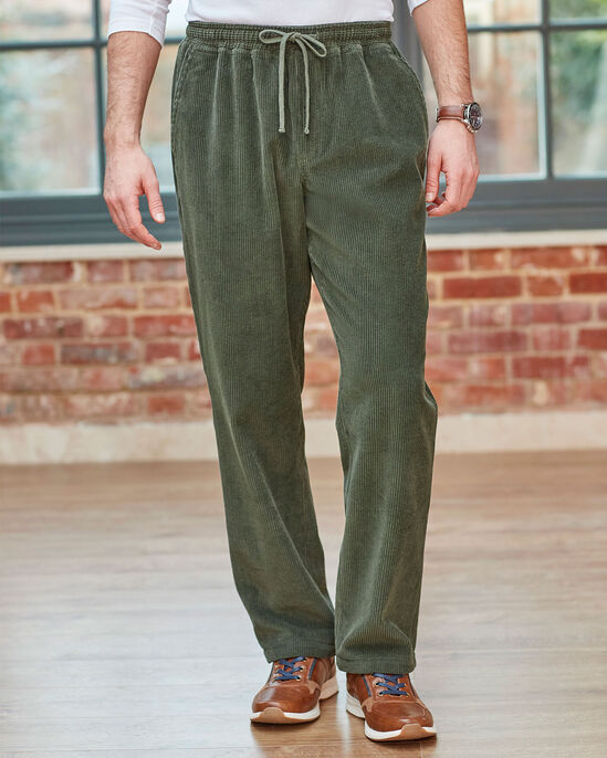 Cord Pull-on Trousers