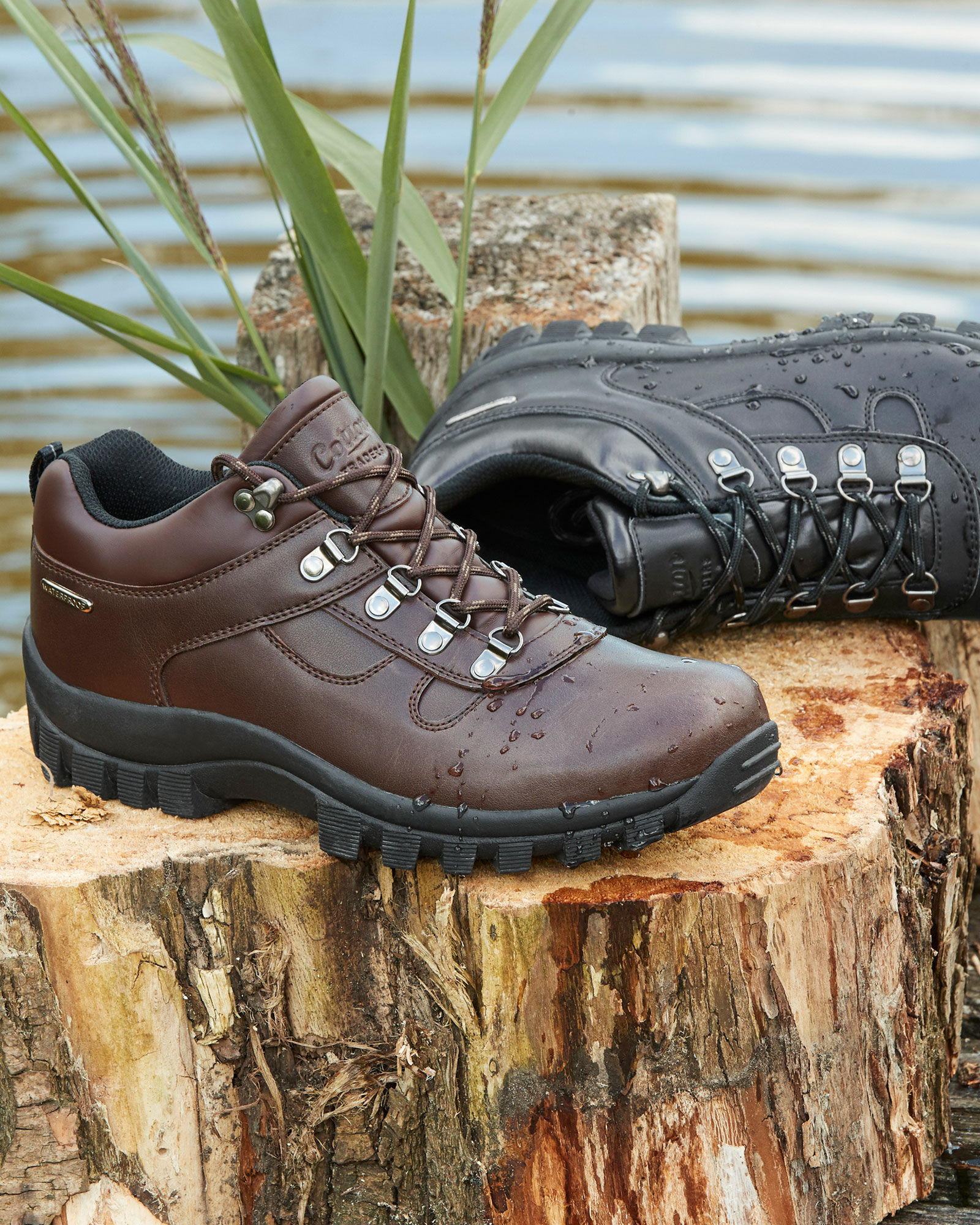 Non leather top walking shoes