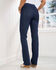 Premium Pull-On Straight-Leg Jeans