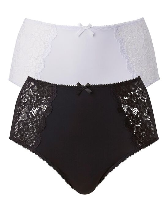 2 Pack Lily Lace Briefs