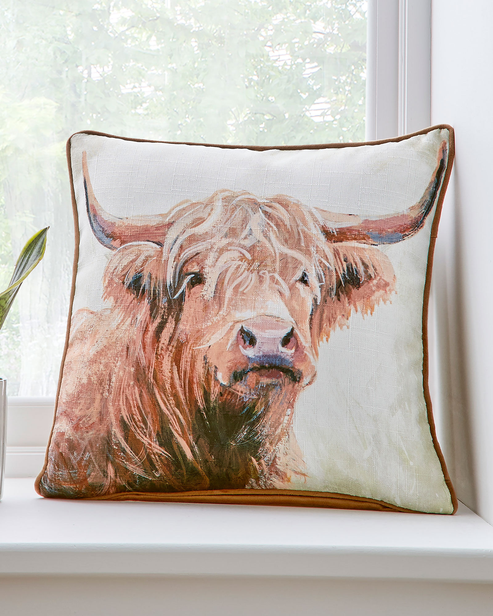 Highland Cow Cushion