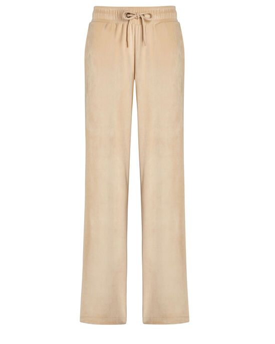 Laidback Velour Straight Leg Trousers