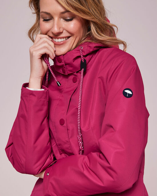 Waterproof Fleece-Lined Hooded Jacket