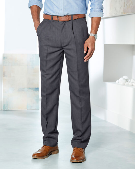Pleat Front Supreme Easy-Care Trousers