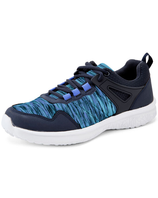 Lightweight Memory Foam Lace-up Trainers