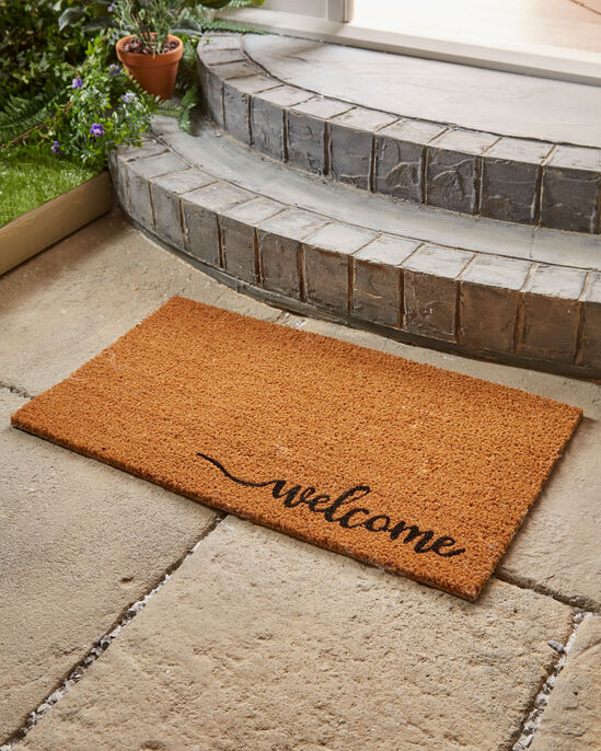 Coir Welcome Doormat