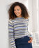 Textured Stripe Jumper