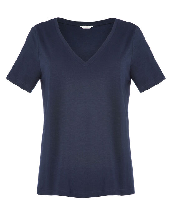 Essential Short Sleeve V-Neck T-Shirt