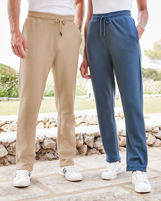 Piqué Pull-On Trousers