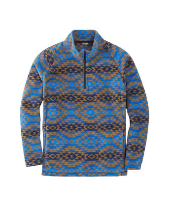 Printed Microfleece Half Zip