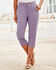 Classic Chino Crop Trousers