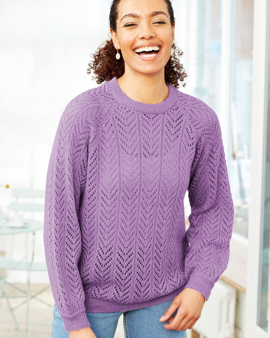 Perfect Pointelle Jumper
