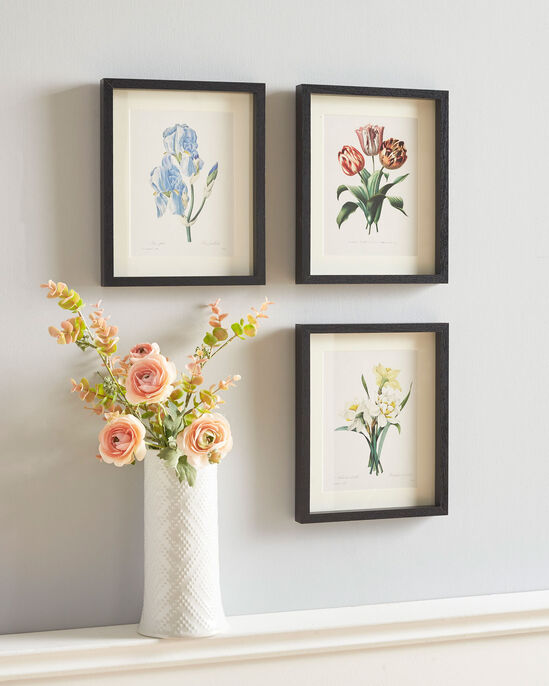 3 Pack Flower Bulbs Wall Art