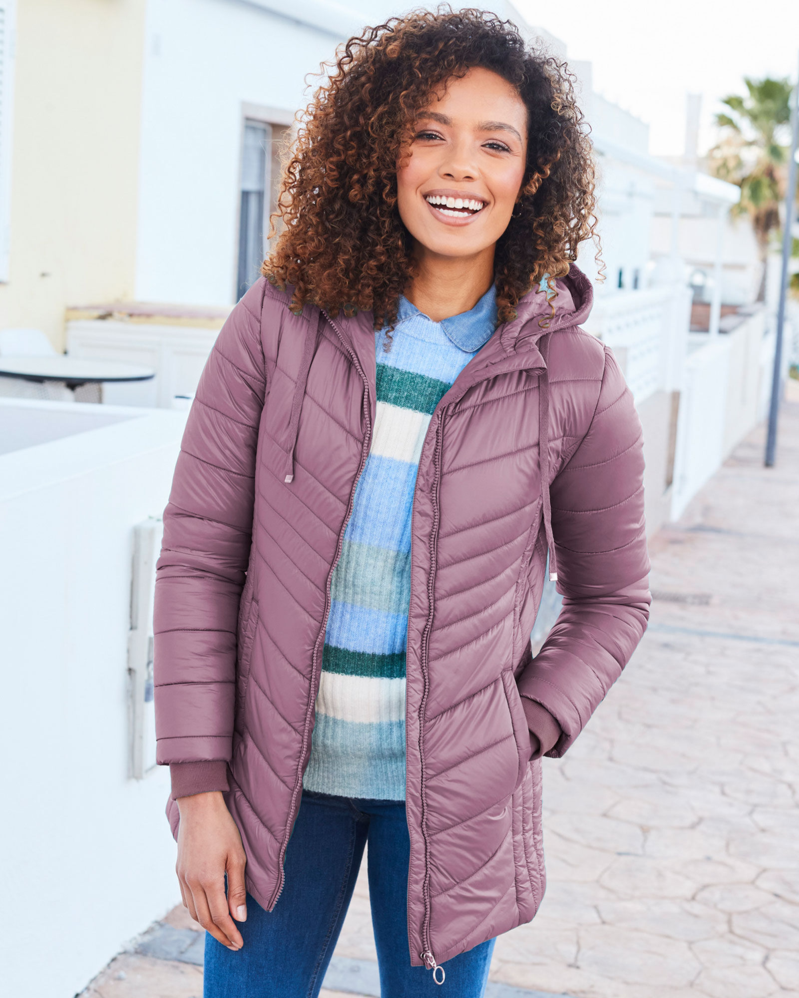 Women's cotton hooded jacket sale
