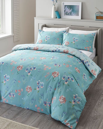 Spring Bouquet Cotton Duvet Set
