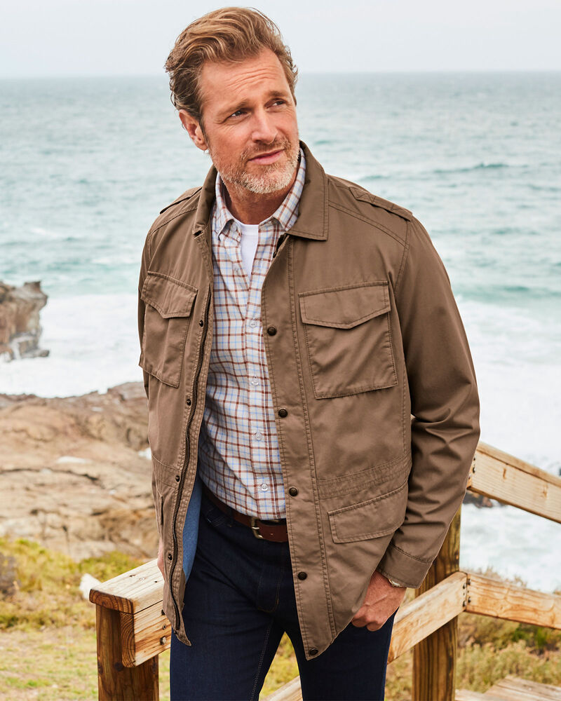 Cotton Utility Jacket at Cotton Traders