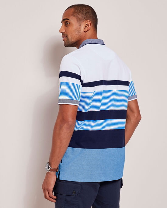 Guinness™ Short Sleeve Multi Stripe Polo Shirt