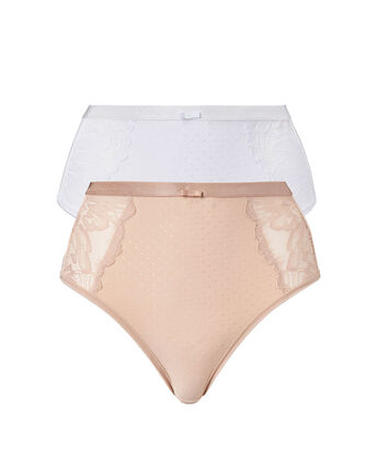 2 Pack Aria Full Knickers
