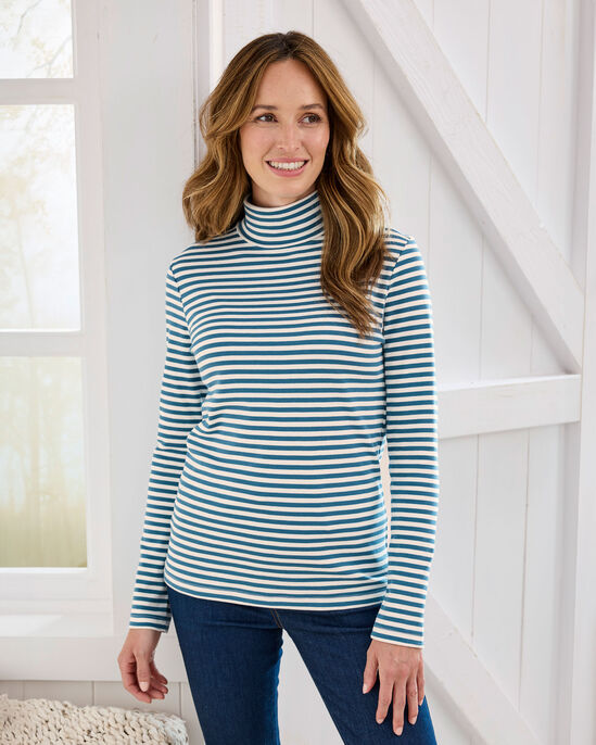 Cosy-Up Long Sleeve Roll Neck Top