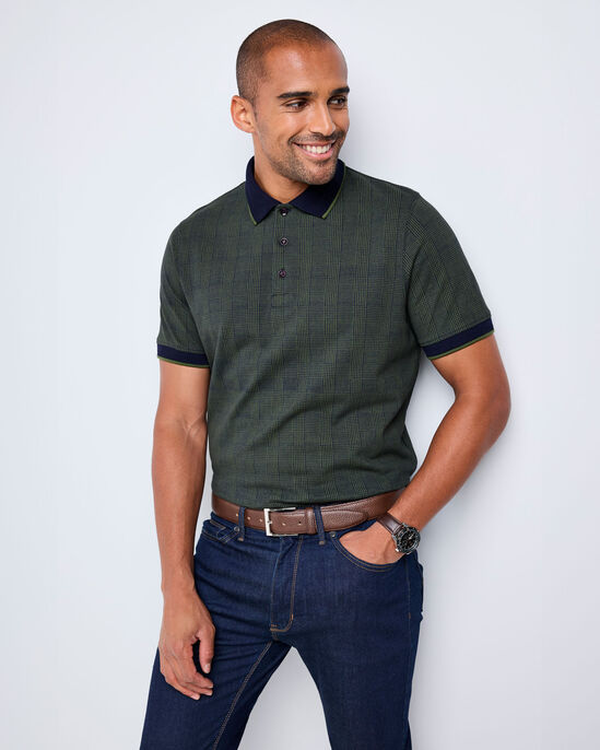 Signature Short Sleeve Printed Polo Shirt