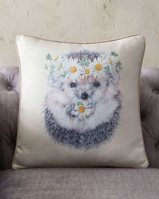 Spring Hedgehog Cushion