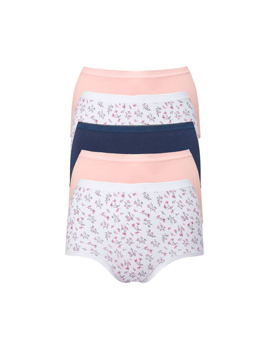 5 Pack Cotton Rich Full Knickers