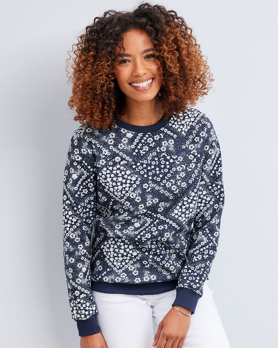 Women's Printed Sweatshirt