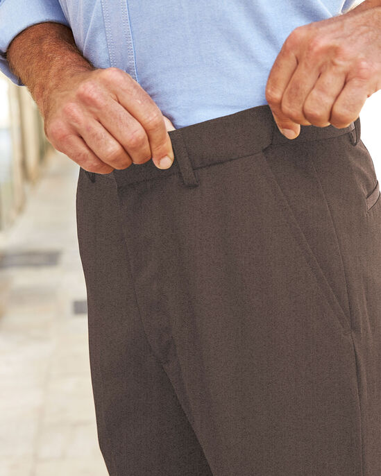 Flat Front Supreme Easy-Care Trousers