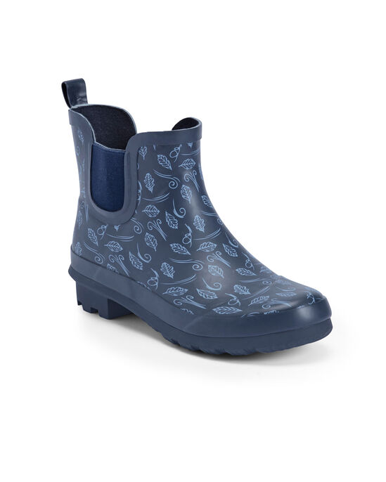 Printed Ankle Wellington Boots