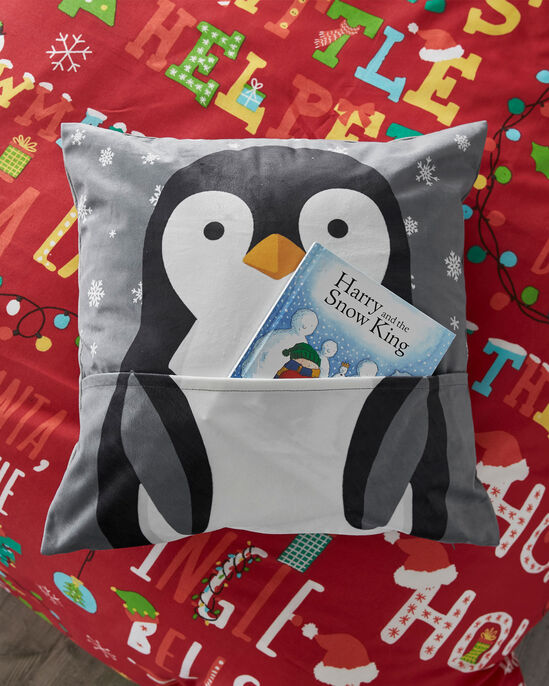 Penguin Pocket Cushion