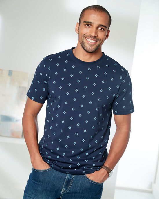 Pure Cotton Crew Neck T-Shirt