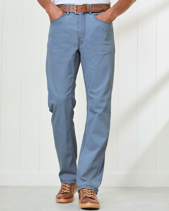 Straight Fit Stretch Jeans