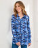 Print Long Sleeve Blouse