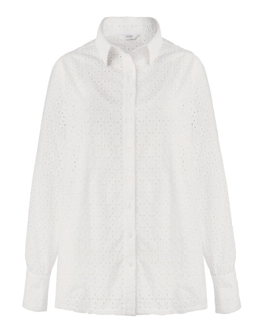 Delicate Broderie Shirt & Camisole