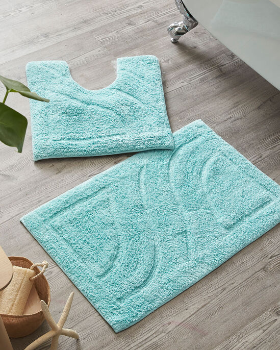 Bath Mat & Pedestal Set