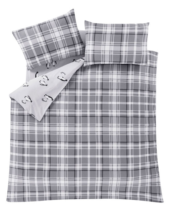 Empress Check Brushed Cotton Duvet Set