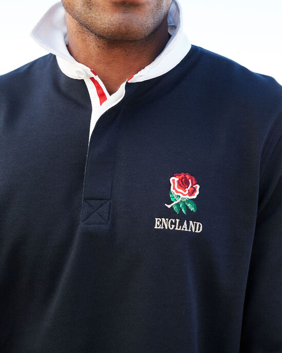 Long Sleeve Classic England Rugby Shirt