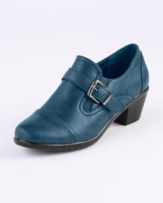 Heeled Buckle Trouser Shoes