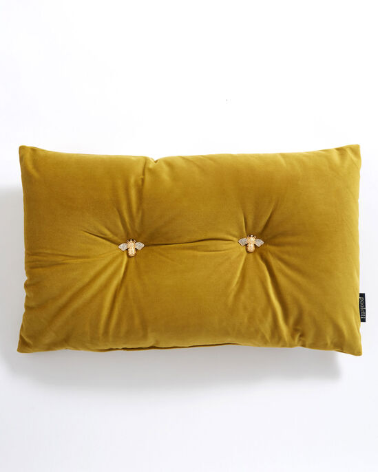 Bee Button Scatter Cushion