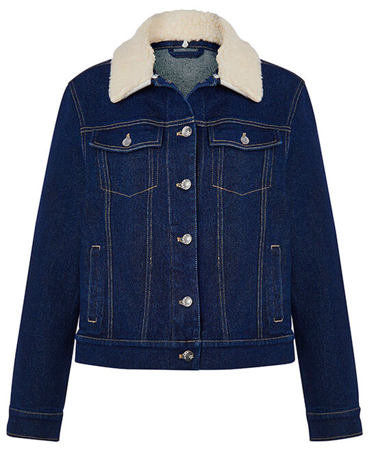 The Sherpa Collar Denim Jacket