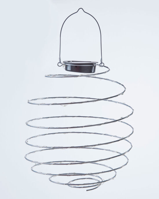 Solar Hanging Spiral Light