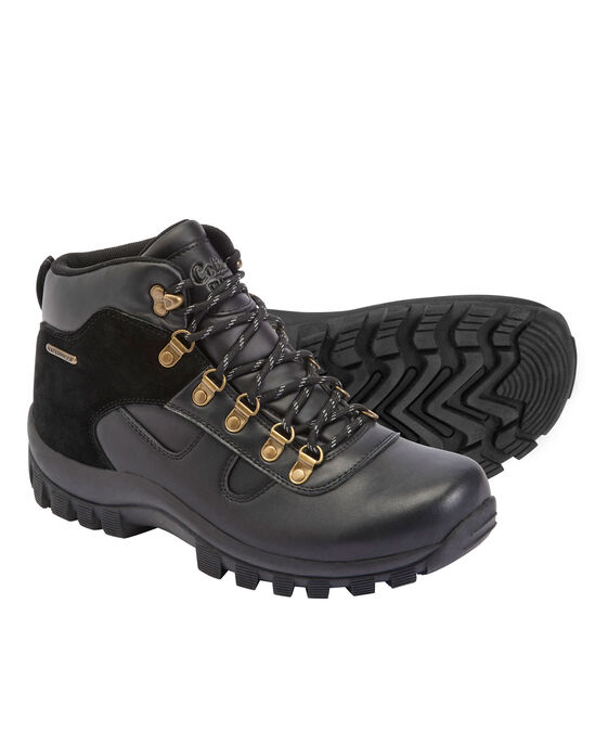 Leather Waterproof Walking Boots