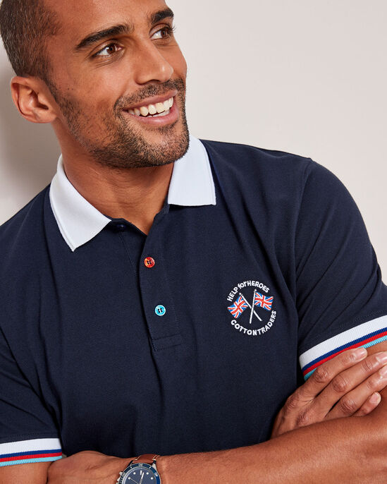Help For Heroes Short Sleeve Polo Shirt