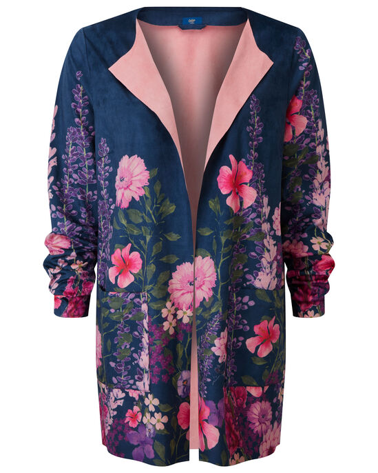 Floral Longline Jacket