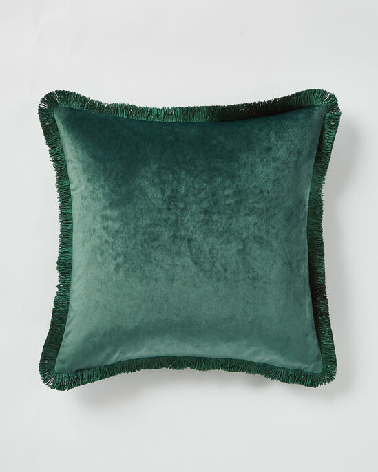 2 Pack Velvet Fringe Cushion Covers