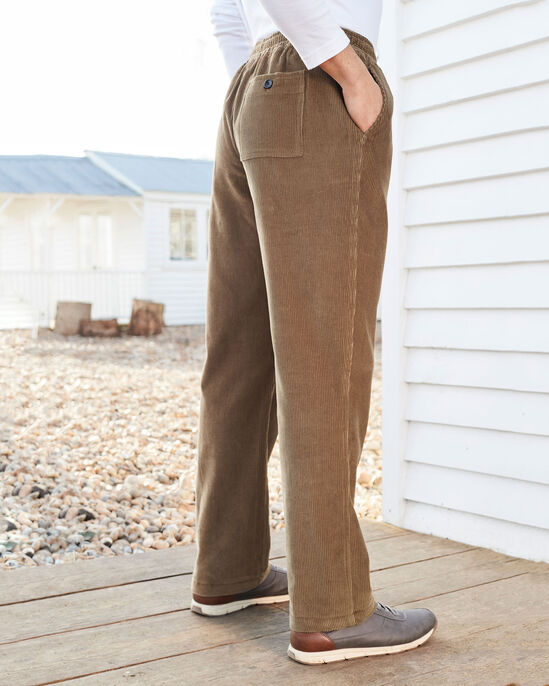 Cord Pull-On Trousers