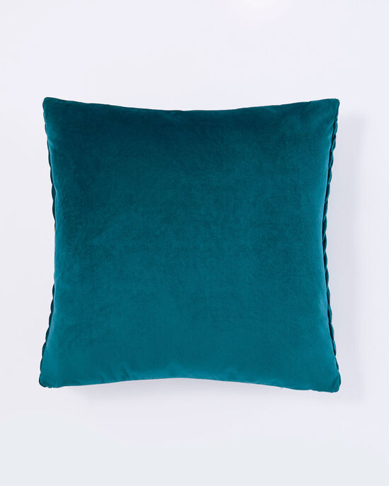 Pair of Velvet Cable Cushion Covers