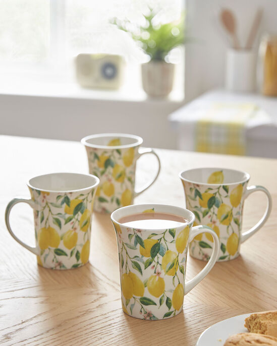 Set of 4 China Mugs