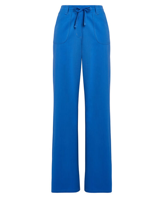 Wrinkle Free Straight Leg Pull-On Trousers