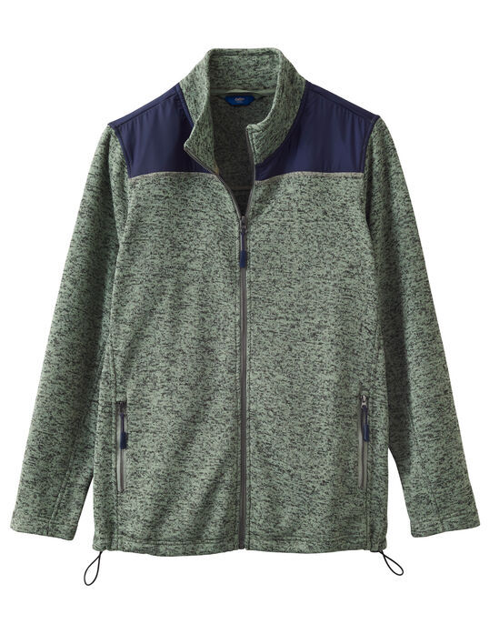 Farndale Knitted Fleece Jacket
